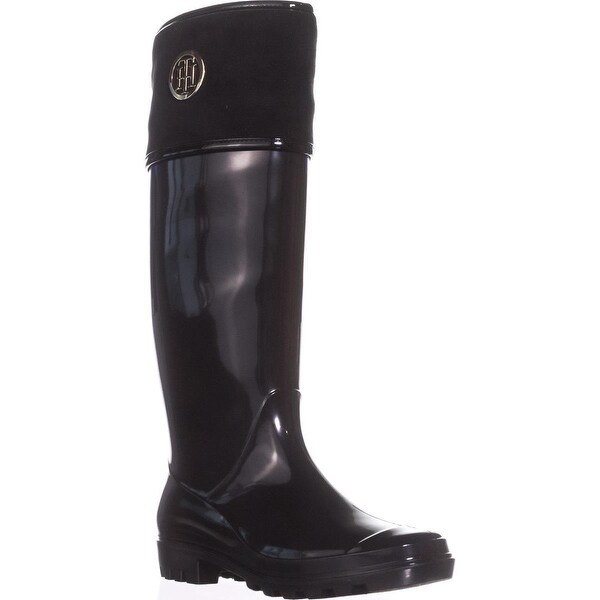 tommy hilfiger shiner rain boots