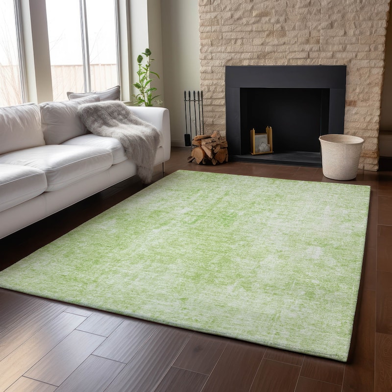 Premium Washable Super Soft Solid Ombre Mayfield Rug