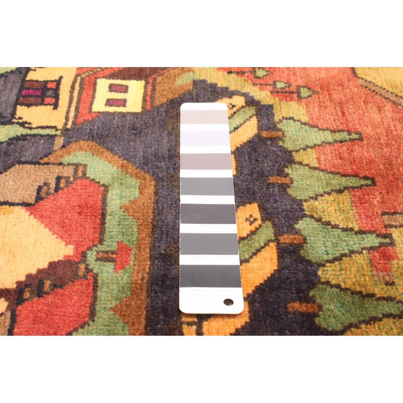 ECARPETGALLERY Hand-knotted Teimani Dark Grey Wool Rug - 2'9 x 4'8