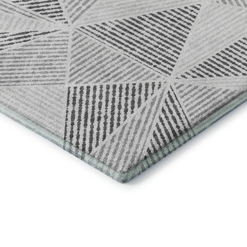 Premium Washable Super Soft Contemporary Mosaic Mayfield Rug