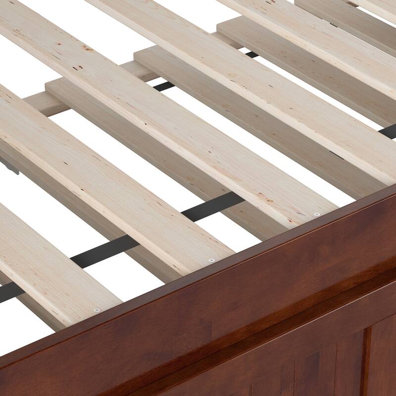 Nantucket Twin Wood Daybed with Twin Size Trundle