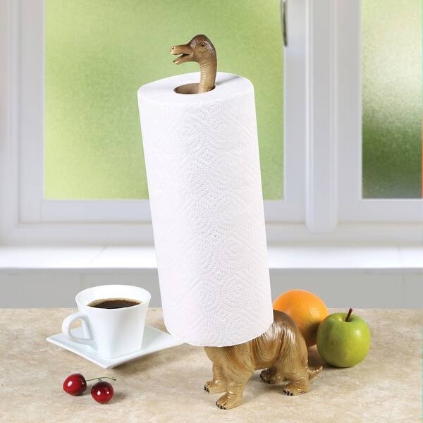 Shop Paper Towel Holder Brontosaurus Dinosaur Countertop Free