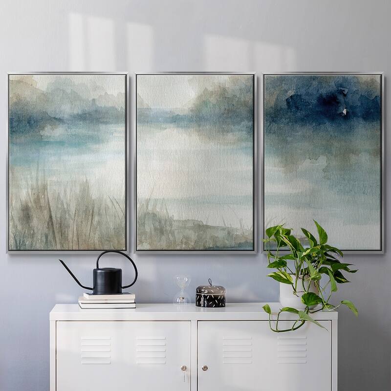 Still Evening Waters Multi Piece Framed Canvas Bed Bath & Beyond