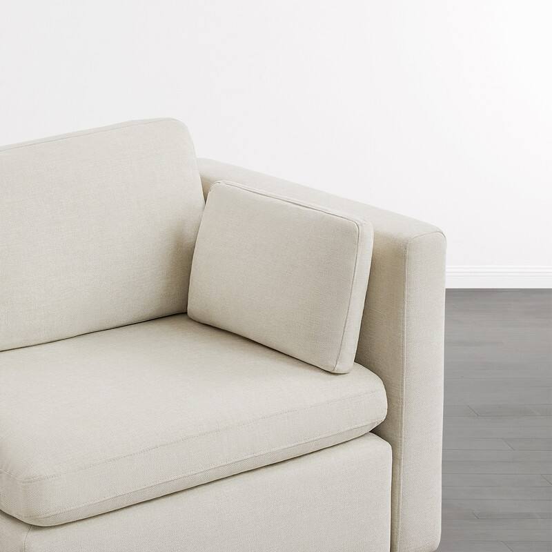 Spruce & Spring Mia Oversized Modular Sectional Fabric Sofa Set