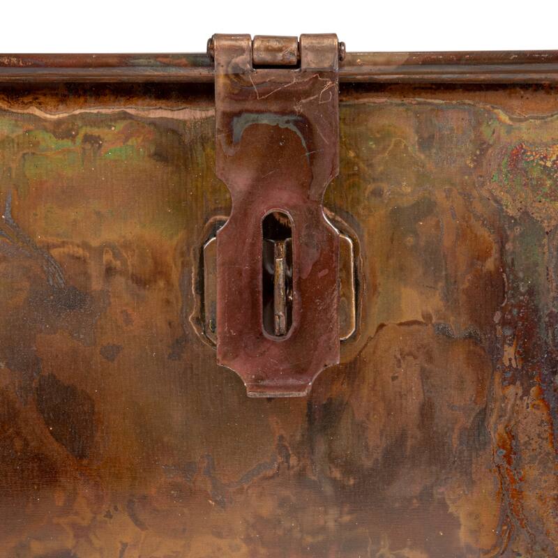 Decorative Metal Boxes with Lid, Set of 3