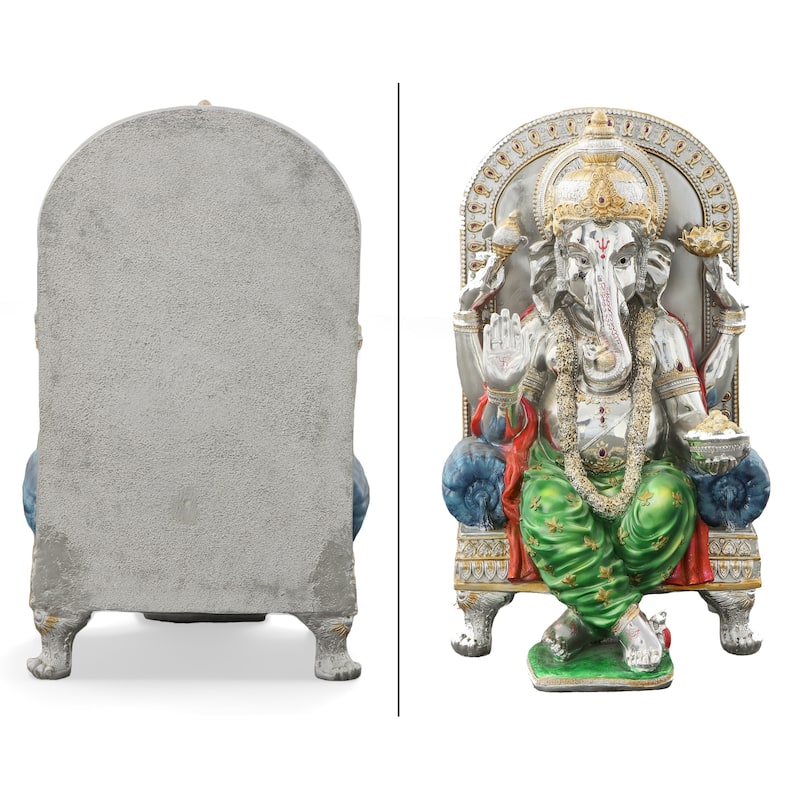 Ganesha Hindu Spiritual God Sculpture