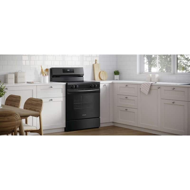 Frigidaire FCRE3062A 30" Wide 5.3 Cu. Ft. Slide In Electric Range with