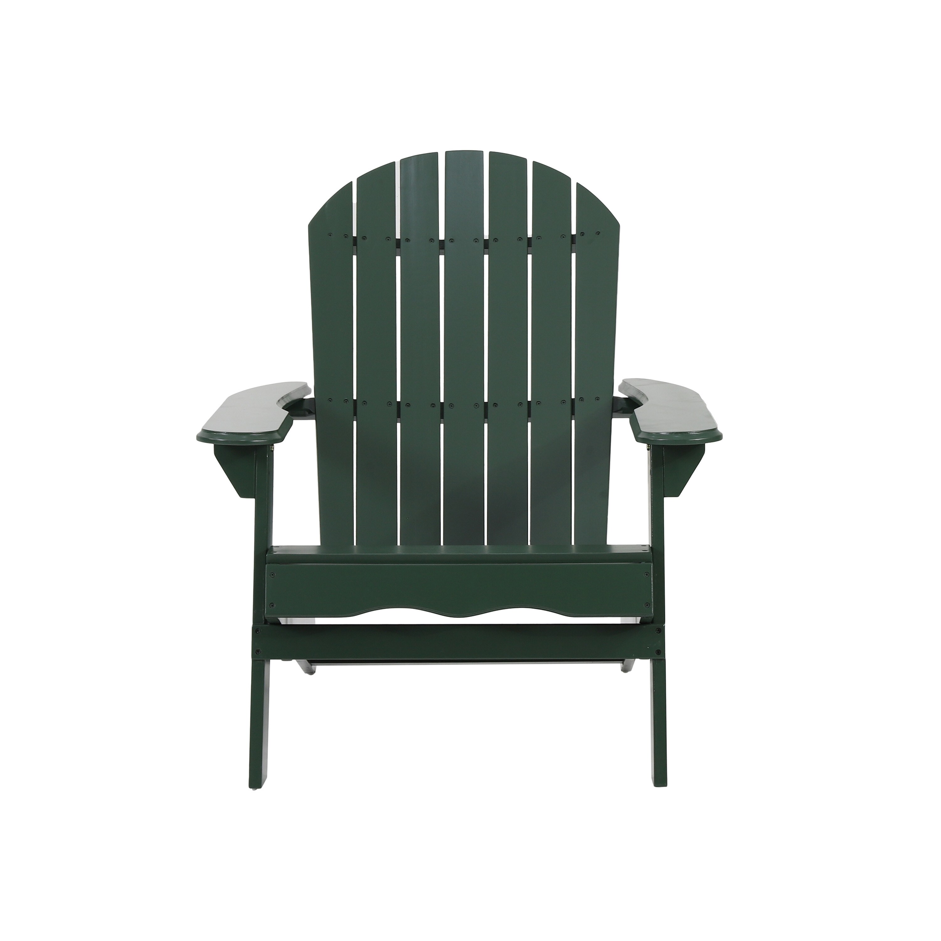 Hanlee Outdoor Rustic Acacia Wood Folding Adirondack Chair Set of