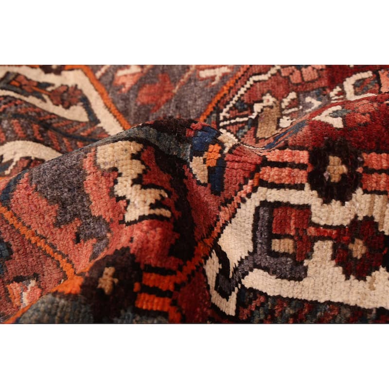 ECARPETGALLERY Hand-knotted Kayseri Vintage Red Wool Rug - 5'1 x 6'9