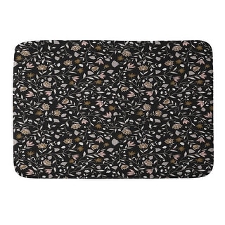 Made to Order Memory Foam Black Bath Mat - Bed Bath & Beyond - 36717360