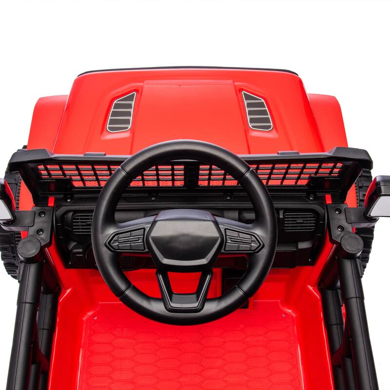 24v Kids Ride On Car W/Parents Control,Four-Wheel Suspension,2wd,Power Display,Bluetooth,Provide For Kids Around 3 Years Old.