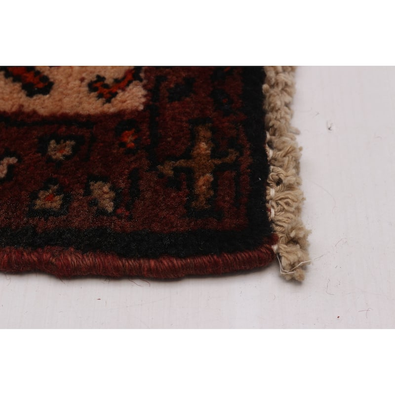 ECARPETGALLERY Hand-knotted Konya Anatolian Red Wool Rug - 3'11 x 13'3