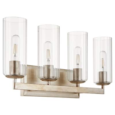 Quorum International 574-4 Merrick 4 Light 25" Wide Vanity Light with
