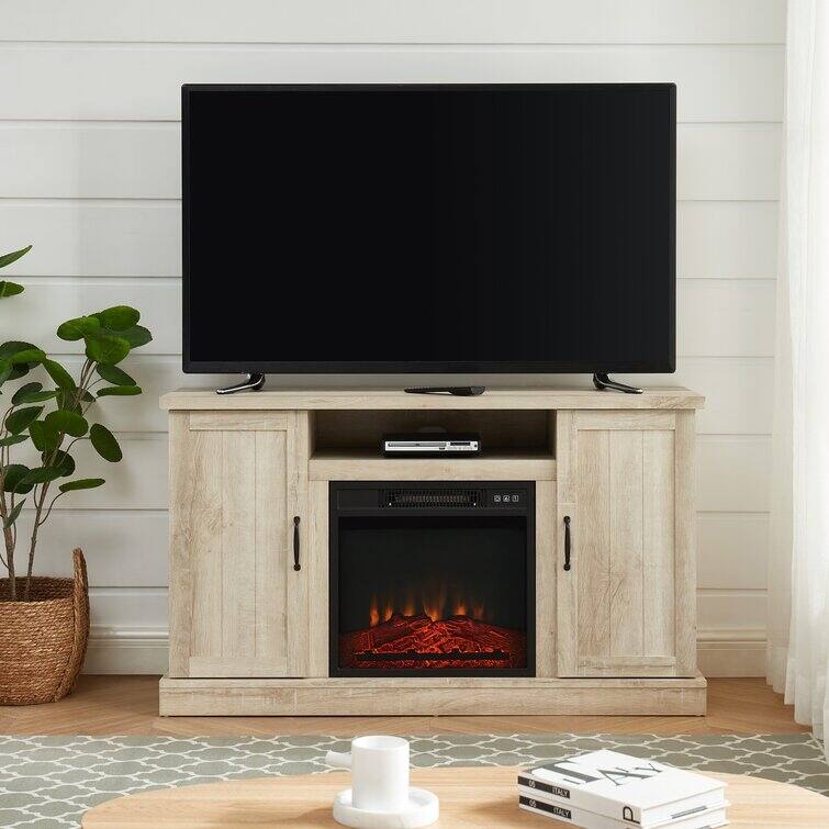48'' TV Wood Stand Classic Entertainment Center Media Console