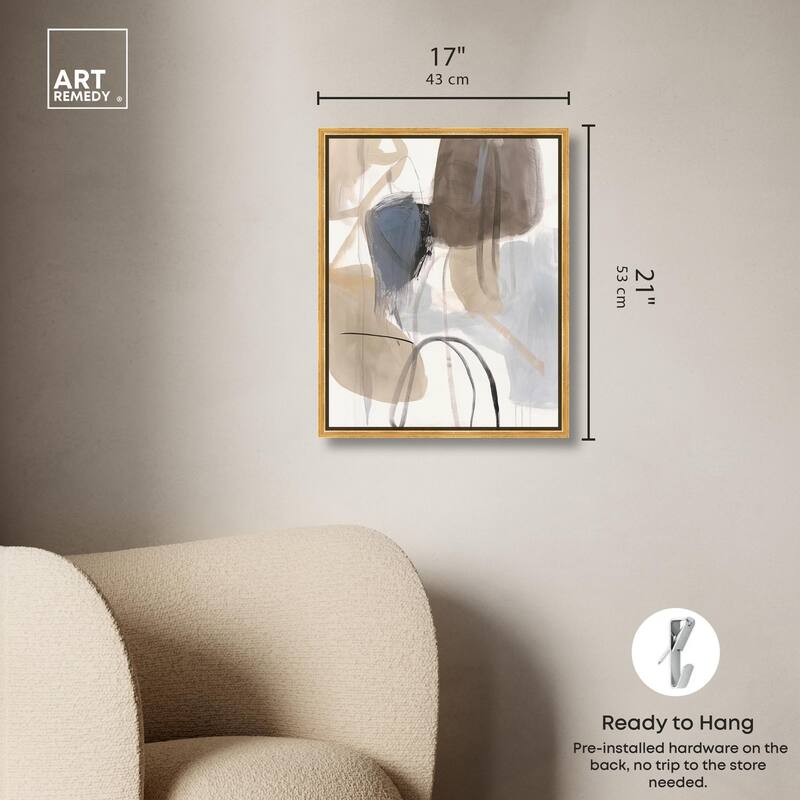 Freeform Movement I Canvas by Art Remedy