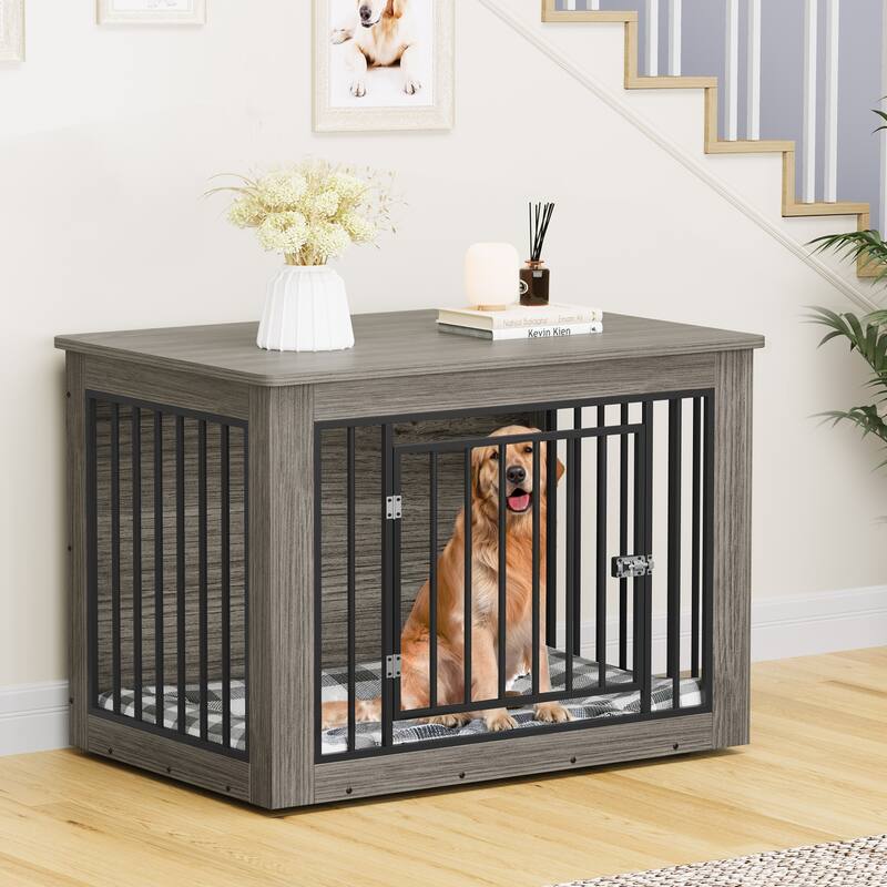 Moasis Dog Crate Furniture, End Table