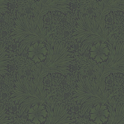 William Morris Marigold Fibrous Green Wallpaper