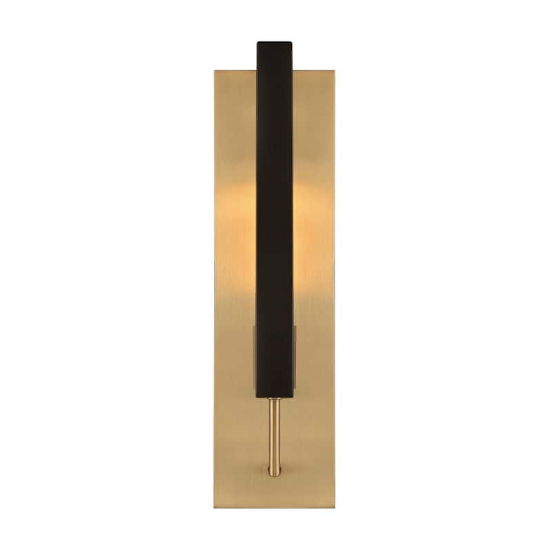 Designers Fountain D233M-WS Chicago PM 17" Tall Bathroom Sconce - Old Satin Brass