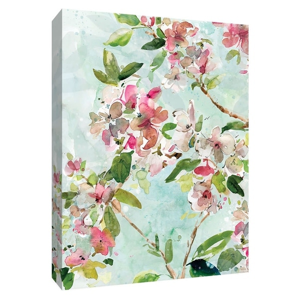 PTM Images 9-148621 PTM Canvas Collection 10" x 8" - "Spring Blossoms II" Giclee Flowers Art Print on Canvas