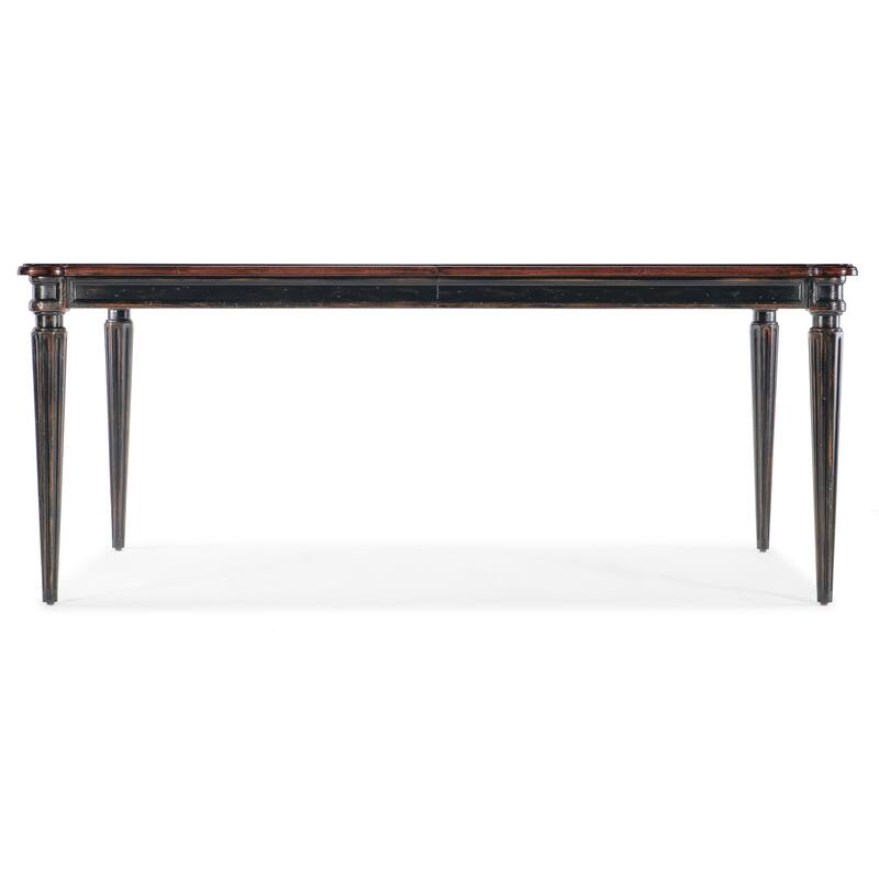 Hooker Furniture 6750-75200 Charleston 74" Wide Wood Top Cherry and
