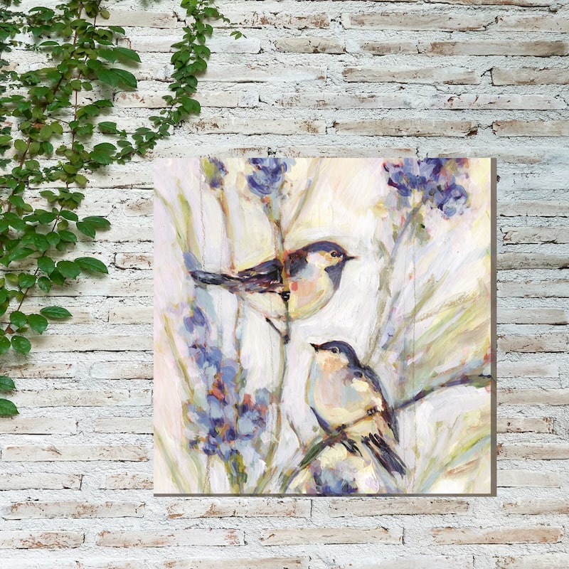 Meadow Blue No 2 Outdoor Art 24x24
