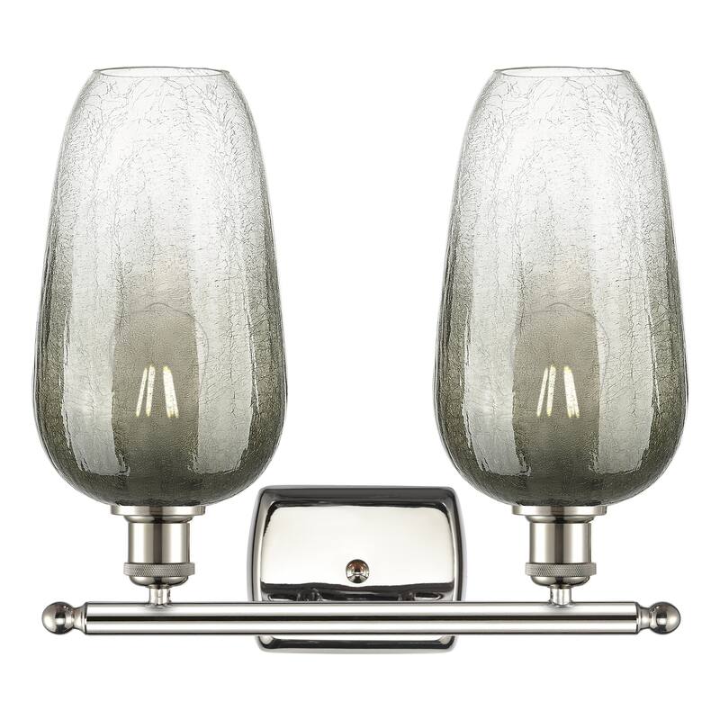 Innovations Lighting Endless Possibilities Ballston - Brookhaven Flute - 2 Light 17" Bath Vanity Light