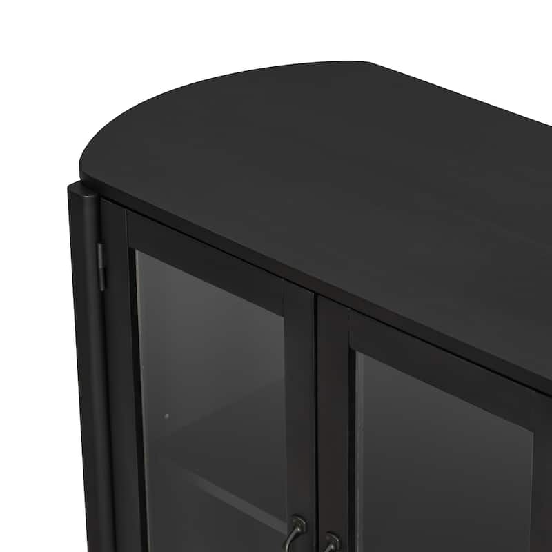 Christopher Knight Home - Ellis Storage Cabinet for Living and Dining Room Entrance, Large Size with 4 Doors
