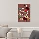Oliver Gal 'Garden Mauve II' Wall Art Canvas Print - White, Brown - Bed ...