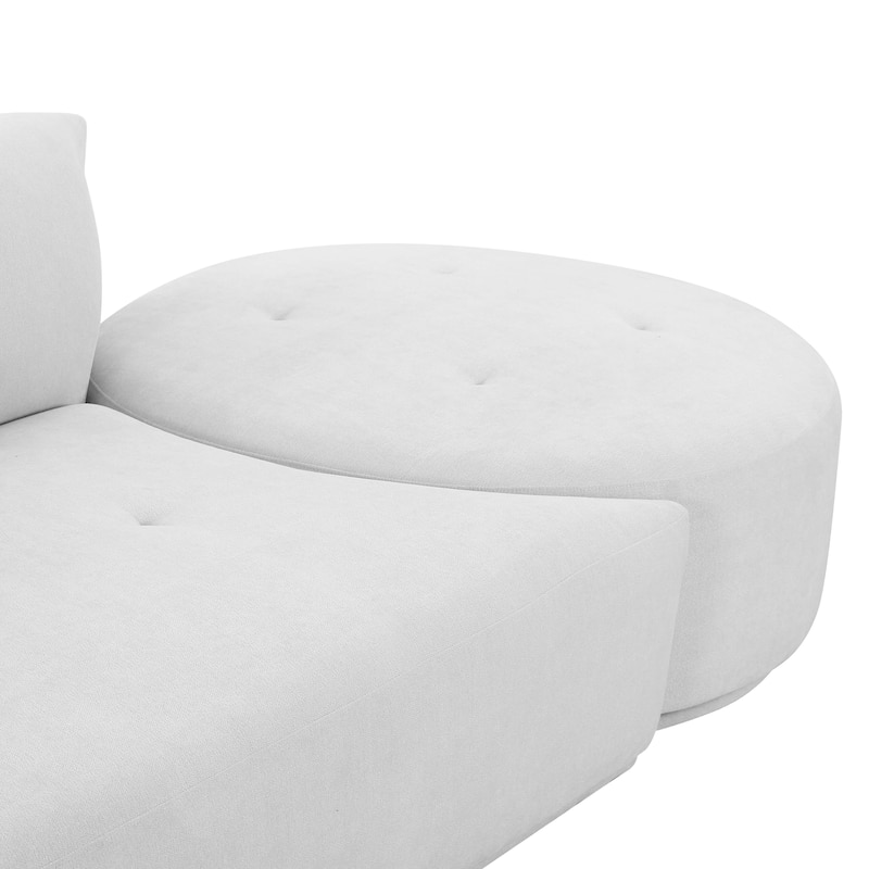 Fickle 3-Piece Chaise Modular Sofa