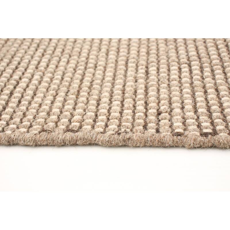 ECARPETGALLERY Hand Loomed Bungalow Wool Dhurrie