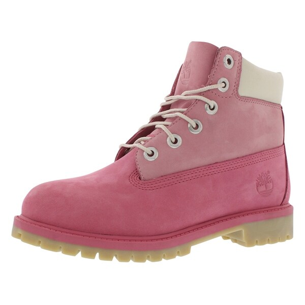 all pink timberlands grade school