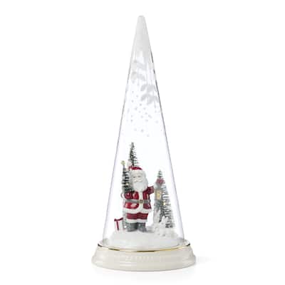Lenox Merry & Magical Lit Santa with Lantern Figurine