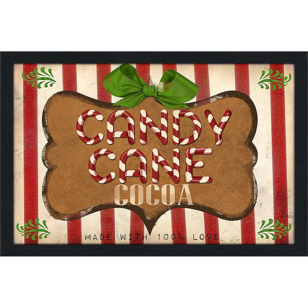 "Candy Cane Cocoa" by Jodi Print on Acrylic