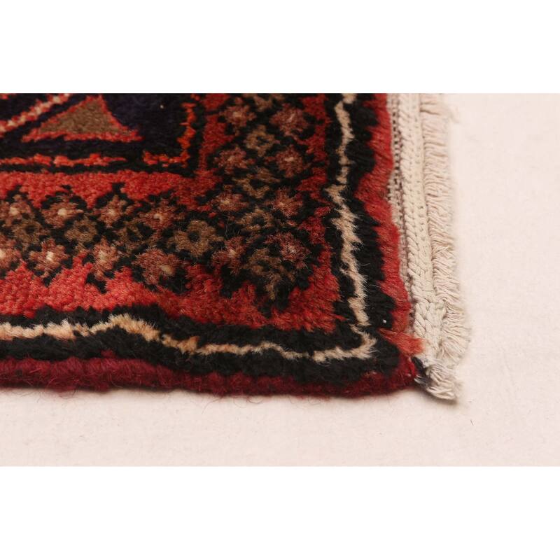 ECARPETGALLERY Hand-knotted Andelz Red Wool Rug - 4'7 x 6'11