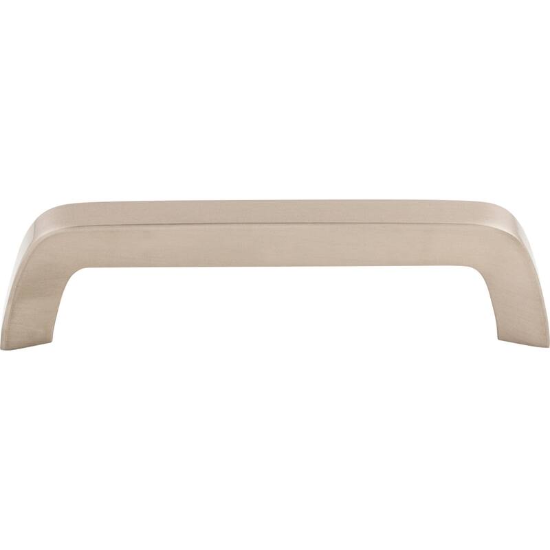 Top Knobs Tapered 5-1/16 Inch Center to Center Handle Cabinet Pull - Brushed Satin Nickel