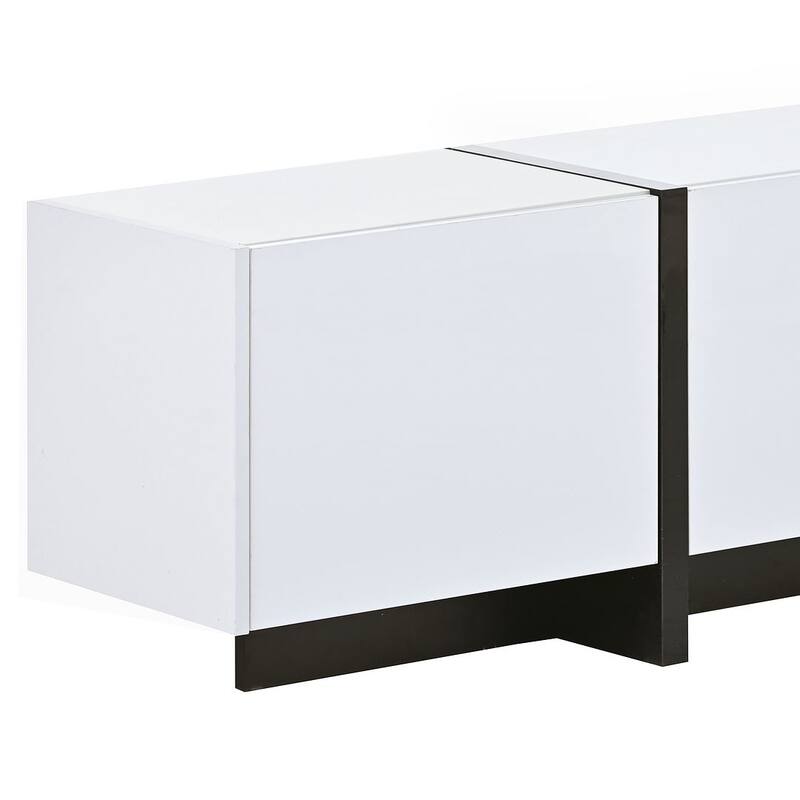 74.8'' Modern Style Contemporary Rectangle Design TV Stand