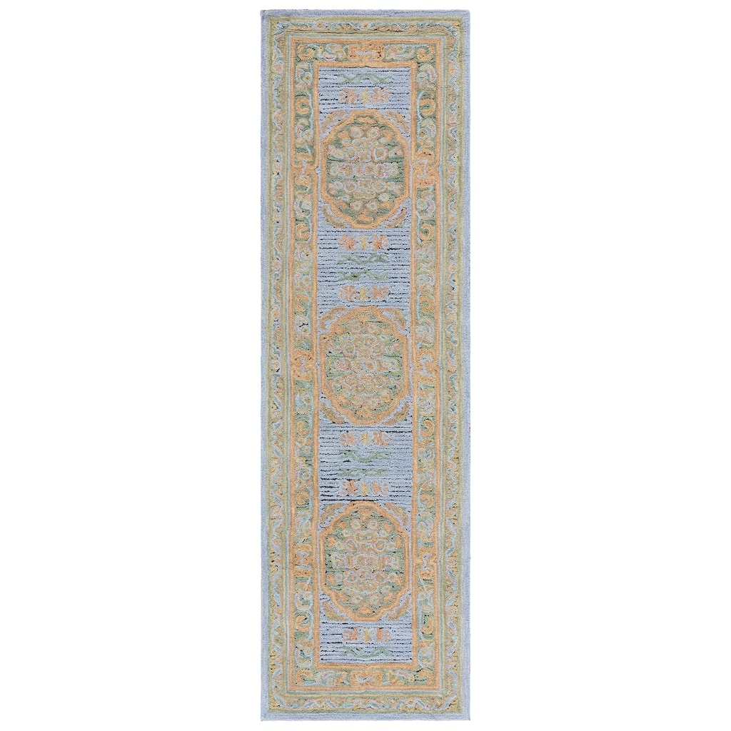 SAFAVIEH Handmade Savonnerie Radolija Traditional Wool Rug