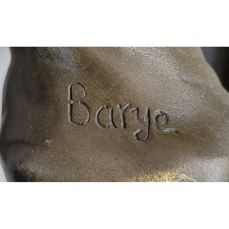 Smooth Imitative Elephant Bronze Metal Figure Sculpture Handmade Art Decor Collectible