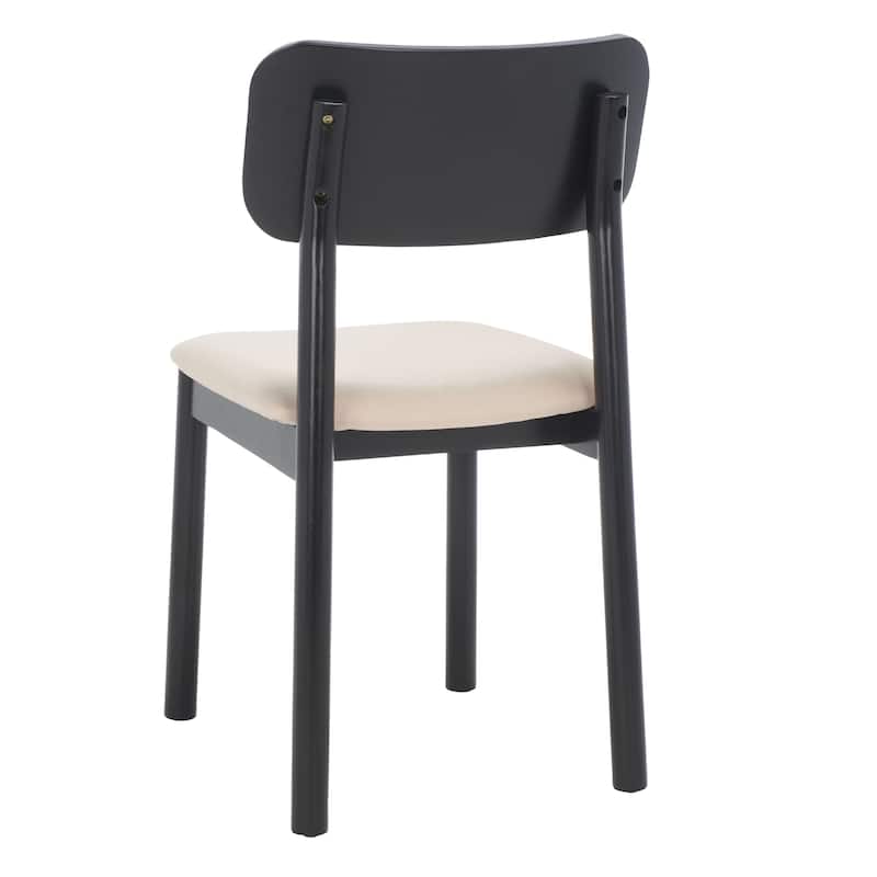 SAFAVIEH Eppie Farmhouse Dining Chair (Set of 2) - 19 In. W x 20 In. D x 32 In. H - 19Wx20Dx32H