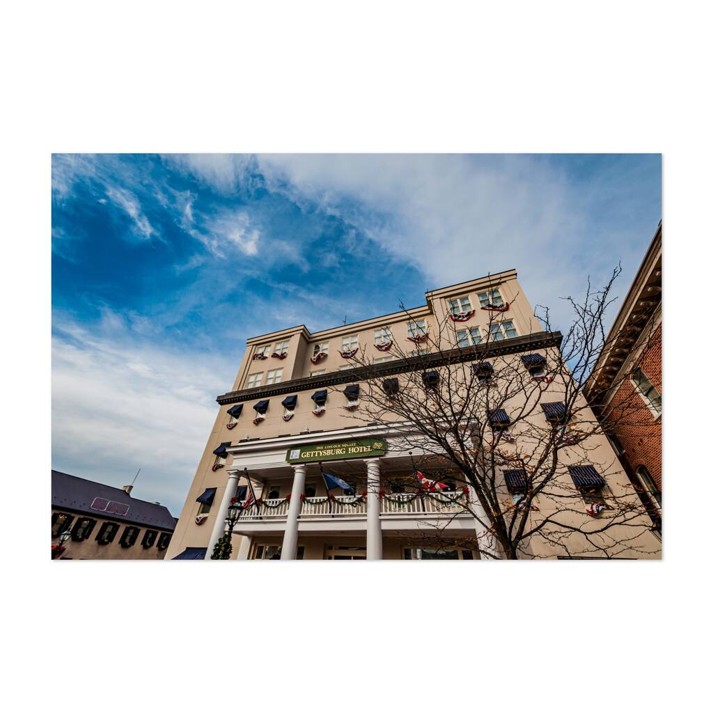 Gettysburg Hotel Gettysburg Unframed Wall Art Print/Poster