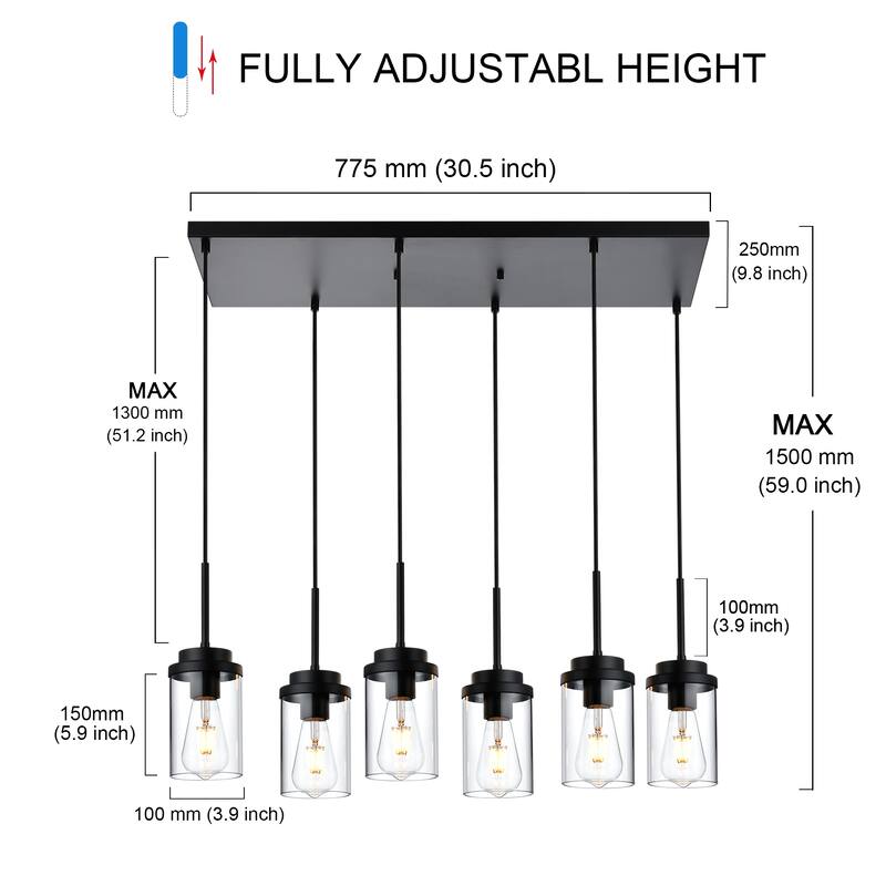 Island Light for Kitchen Dining Room Light Fixture Over Table