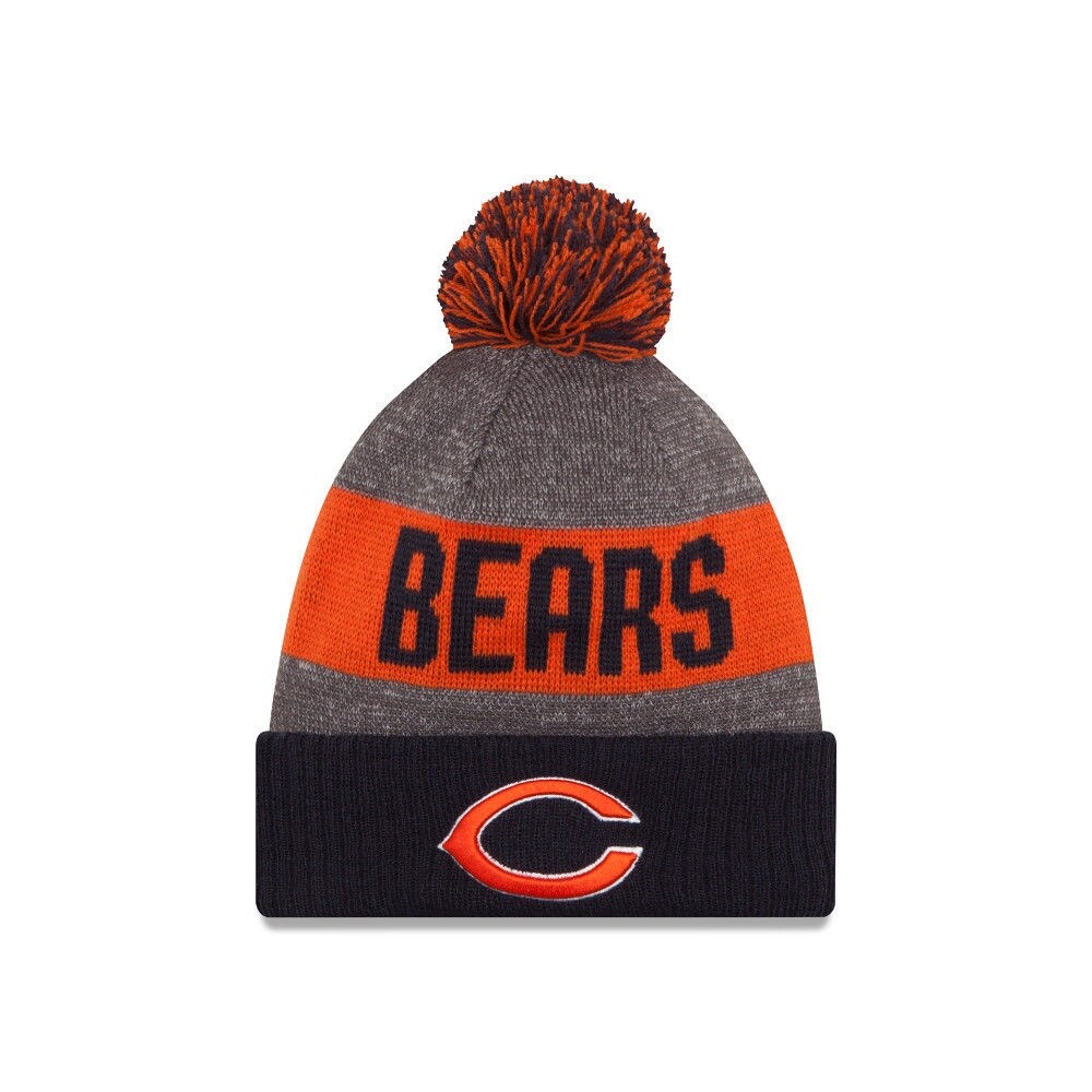 bears sideline knit hat