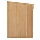 preview thumbnail 16 of 16, Twin Size House Bed Platform Bed Semi-Enclosed Design with Wardrobe and Shelf for Boys Girls, No Box Spring Needed, Natural