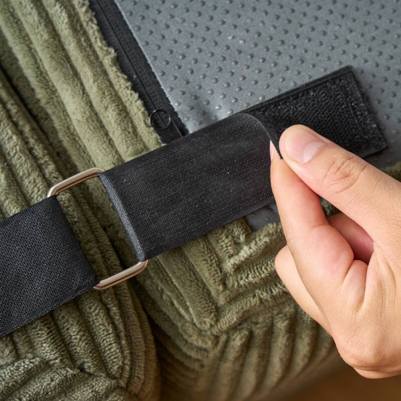 4-Piece L-Shaped Sectional Sofa, Recliner Sofa with Spacious Chaise Lounge Sofa, Sleeper Sofa with Movable Ottoman