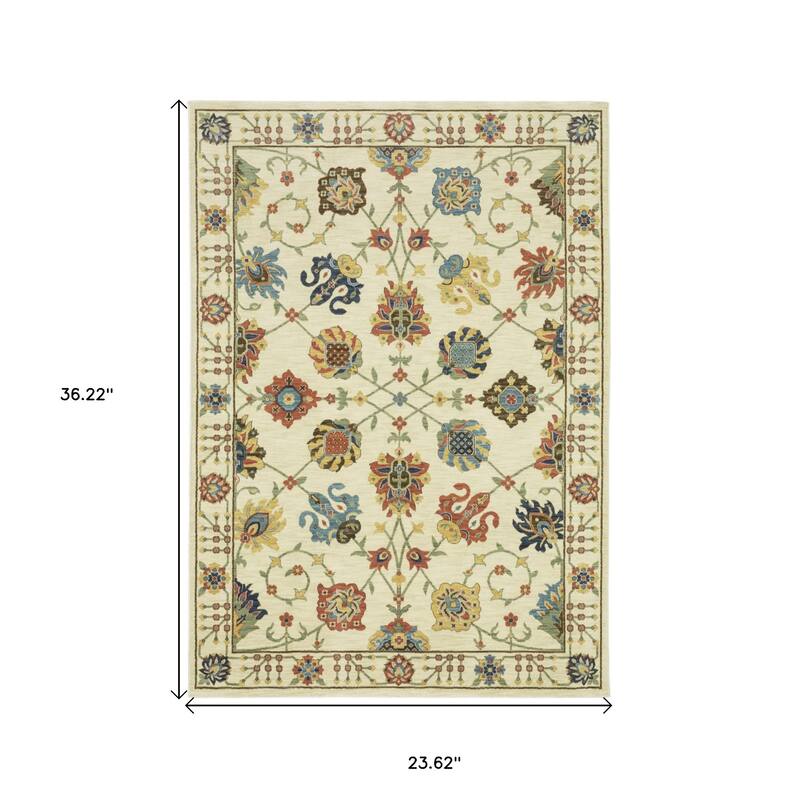 HomeRootsOriental Traditional Runner Area Rug