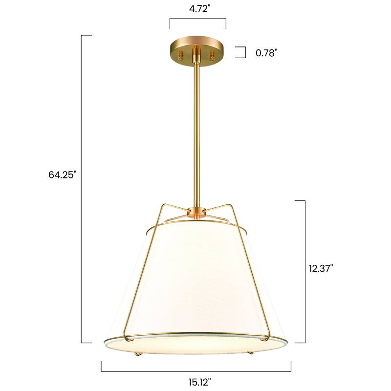 Light Society Lise 15" Chandelier