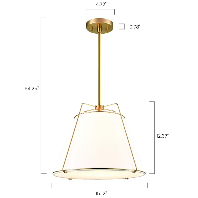 Light Society Lise 15" Chandelier