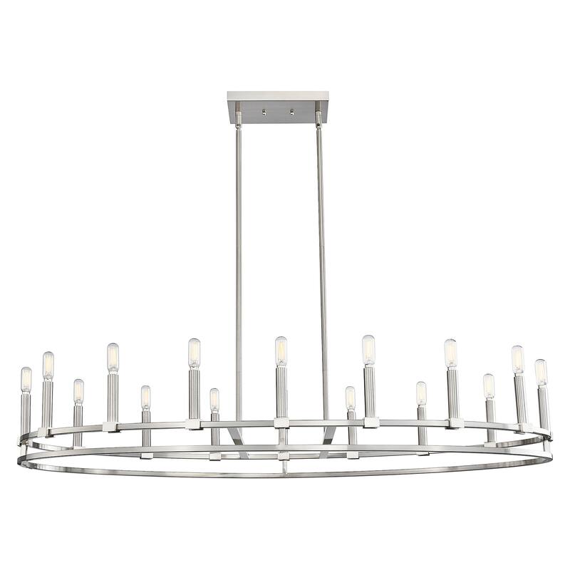 Innovations Lighting 449-16CR Lexington 16 Light 48" Wide Linear - Satin Nickel