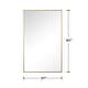 preview thumbnail 74 of 99, Modern Framed Full Length Mirror