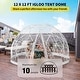 preview thumbnail 7 of 7, VEVOR Garden Dome Bubble Tent Upgraded Geodesic Dome Greenhouse